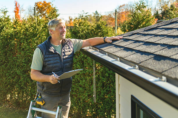 Professional Roof Inspection technician working in Grayson, CA